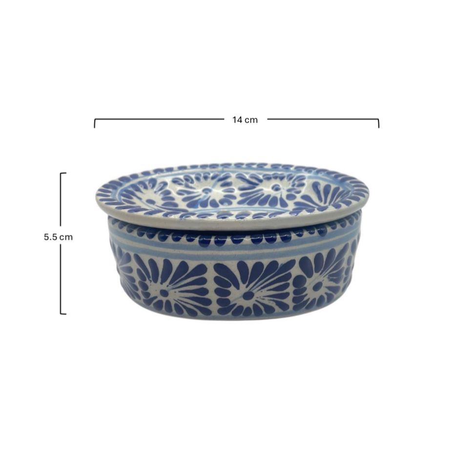 Jabonera para Barra (Azul)