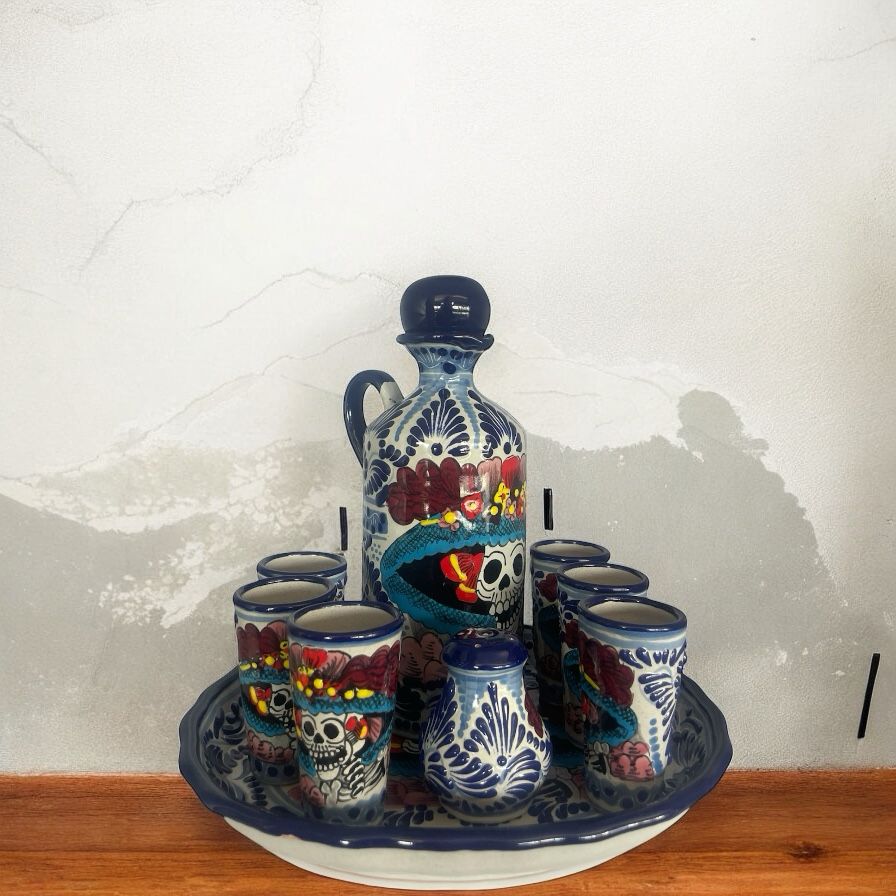 Juego de Tequileros Catrina