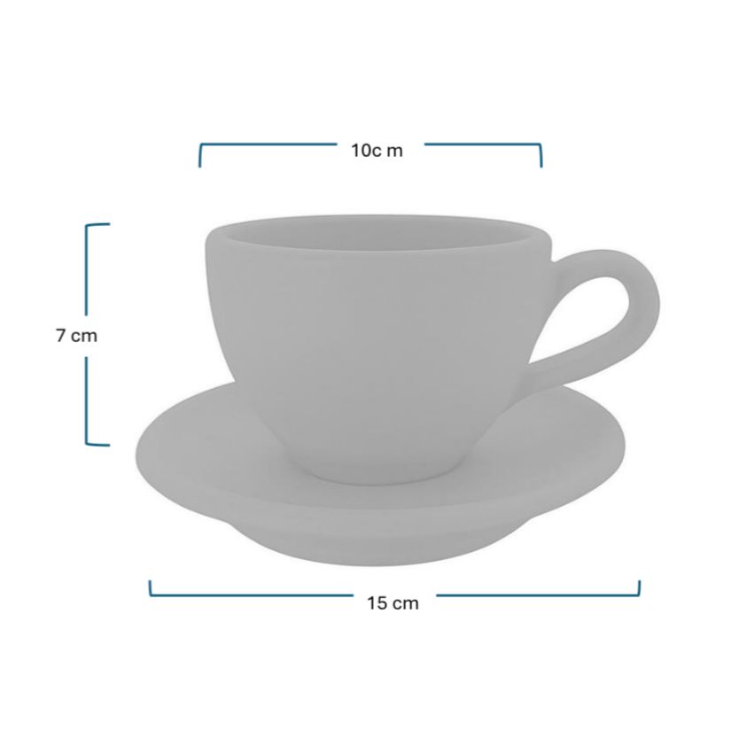 Set de Plato y Taza