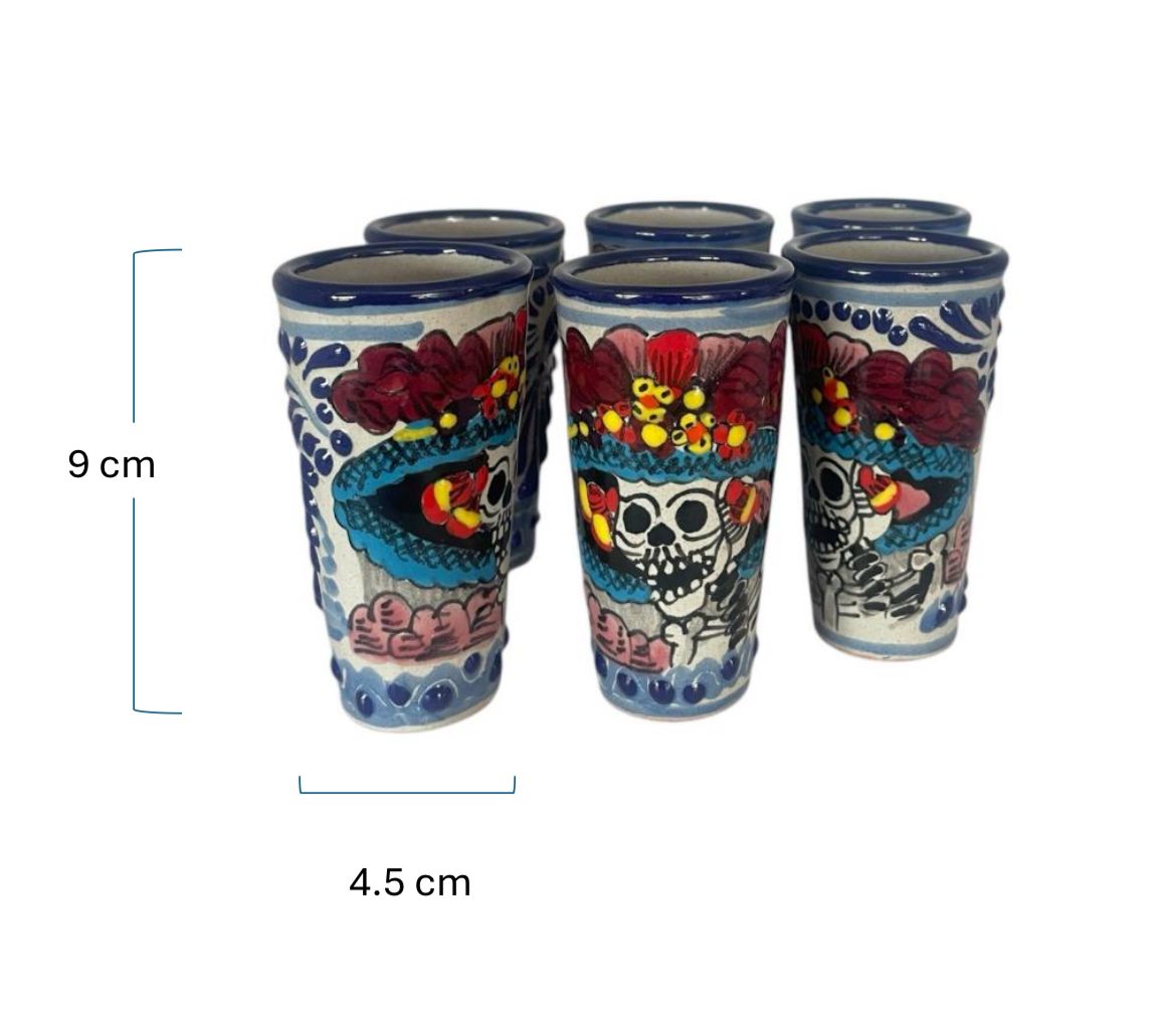 Juego de Tequileros Catrina