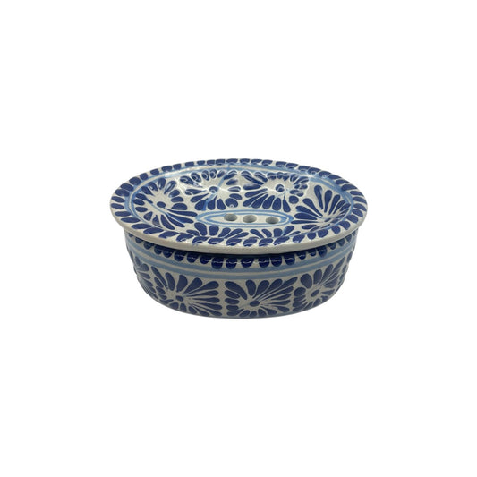 Jabonera para Barra (Azul)