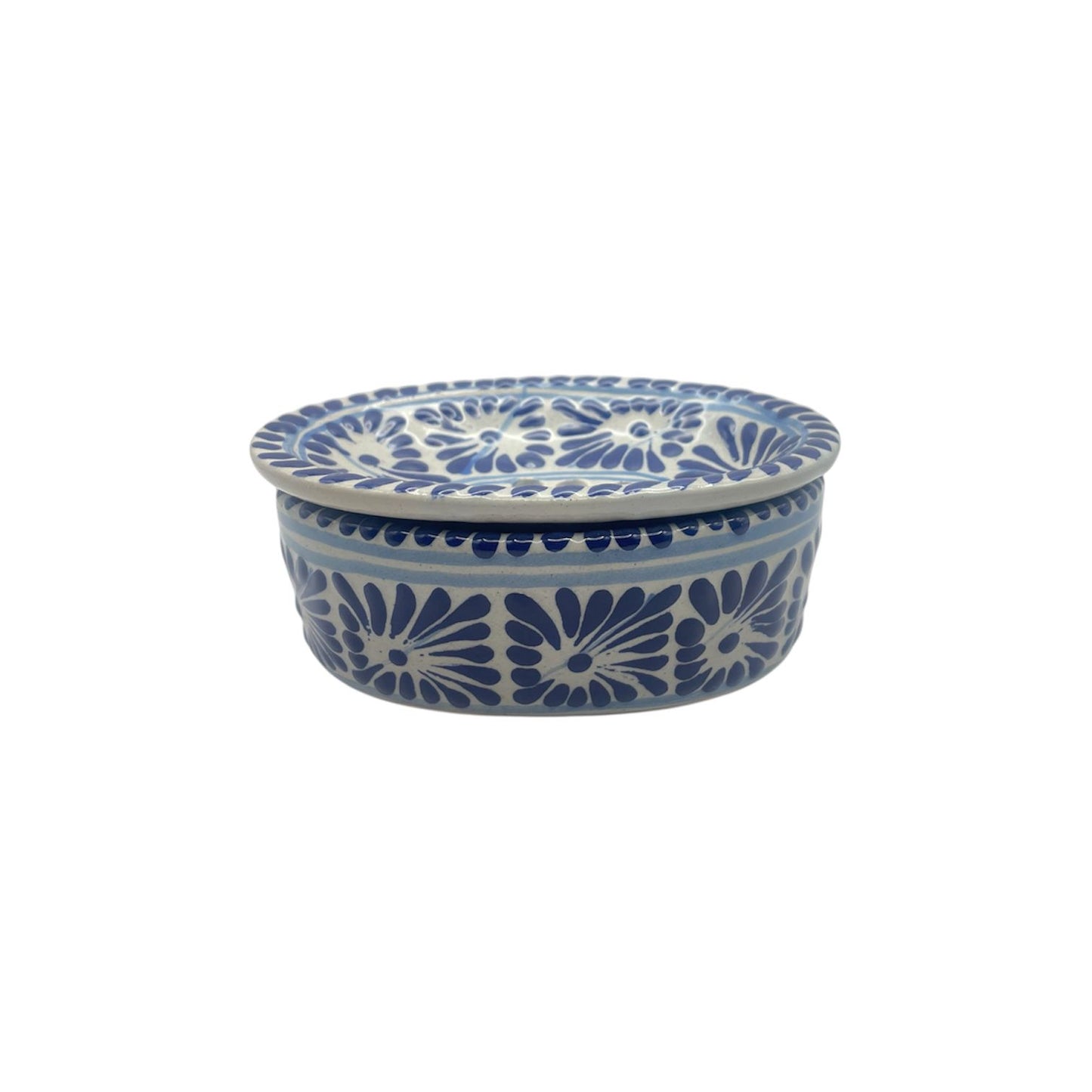 Jabonera para Barra (Azul)
