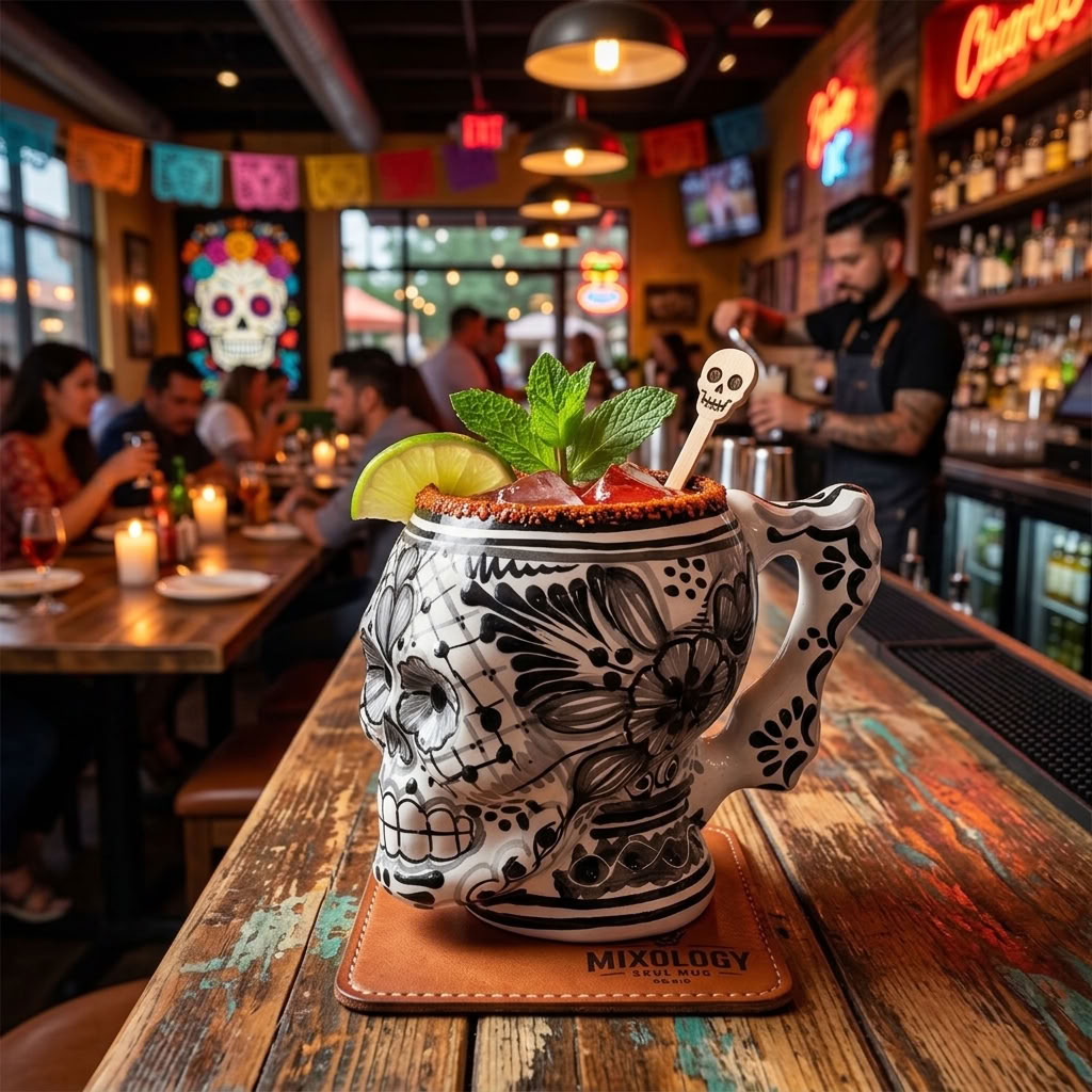 Taza Diseño de Calavera
