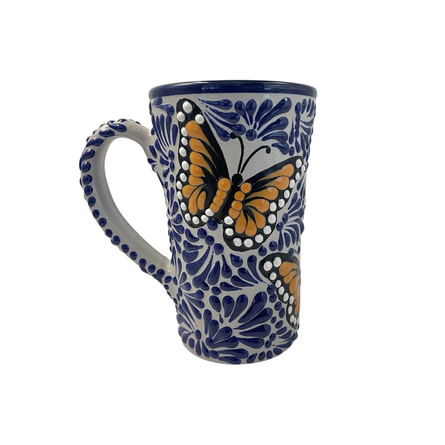 Taza de Talavera (Mariposa)