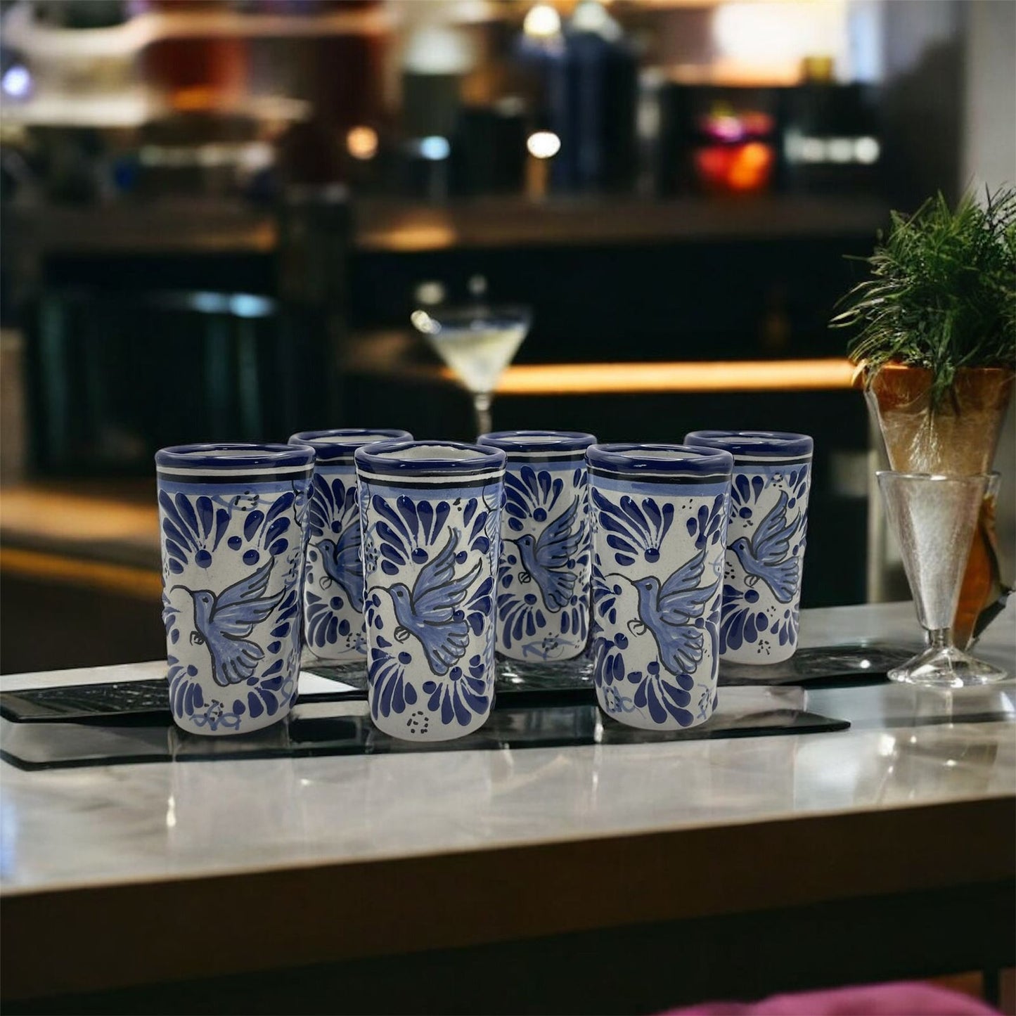 Set de 6 Tequileros (Colibrí)