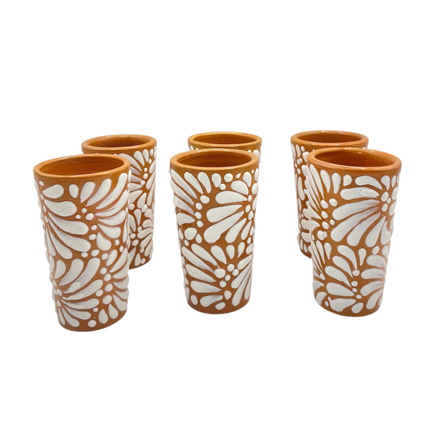 Set de 6 Tequileros (Barro)