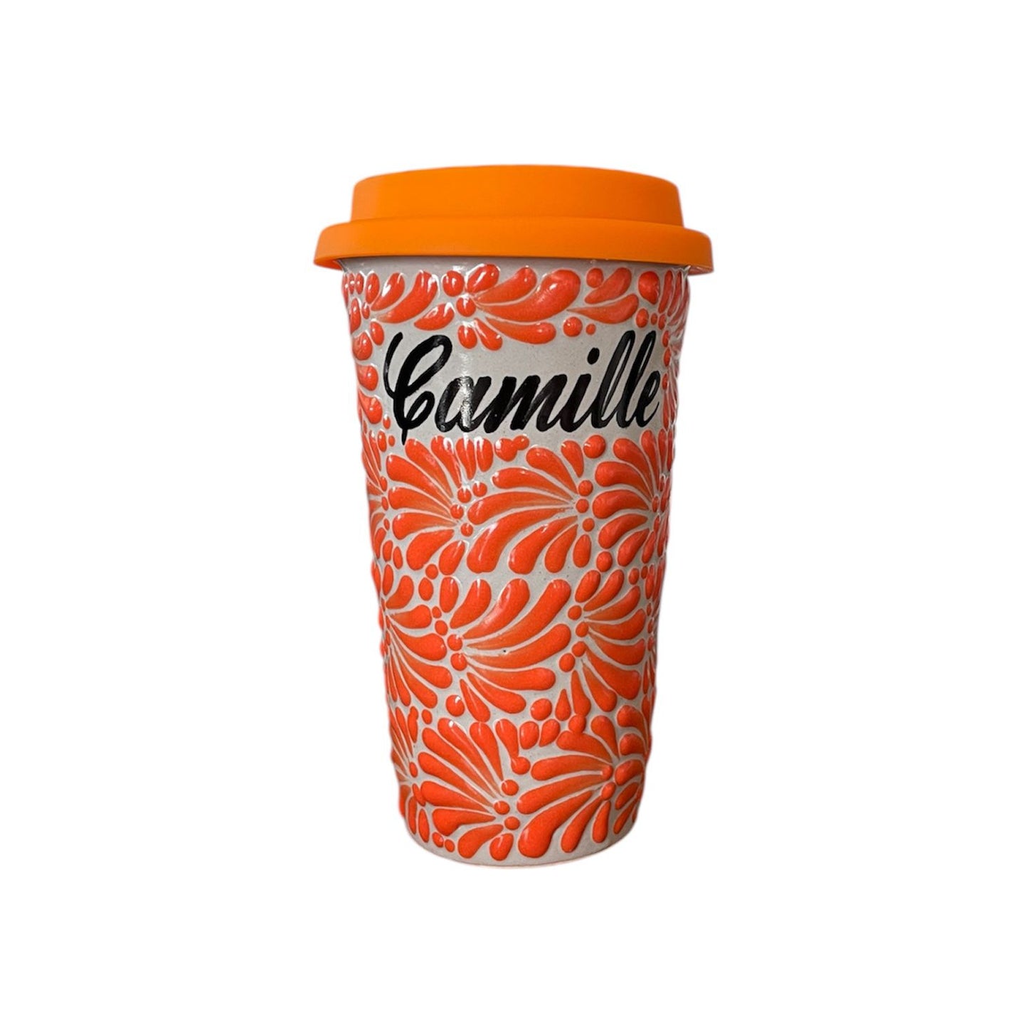 Vaso con Tapa Personalizado