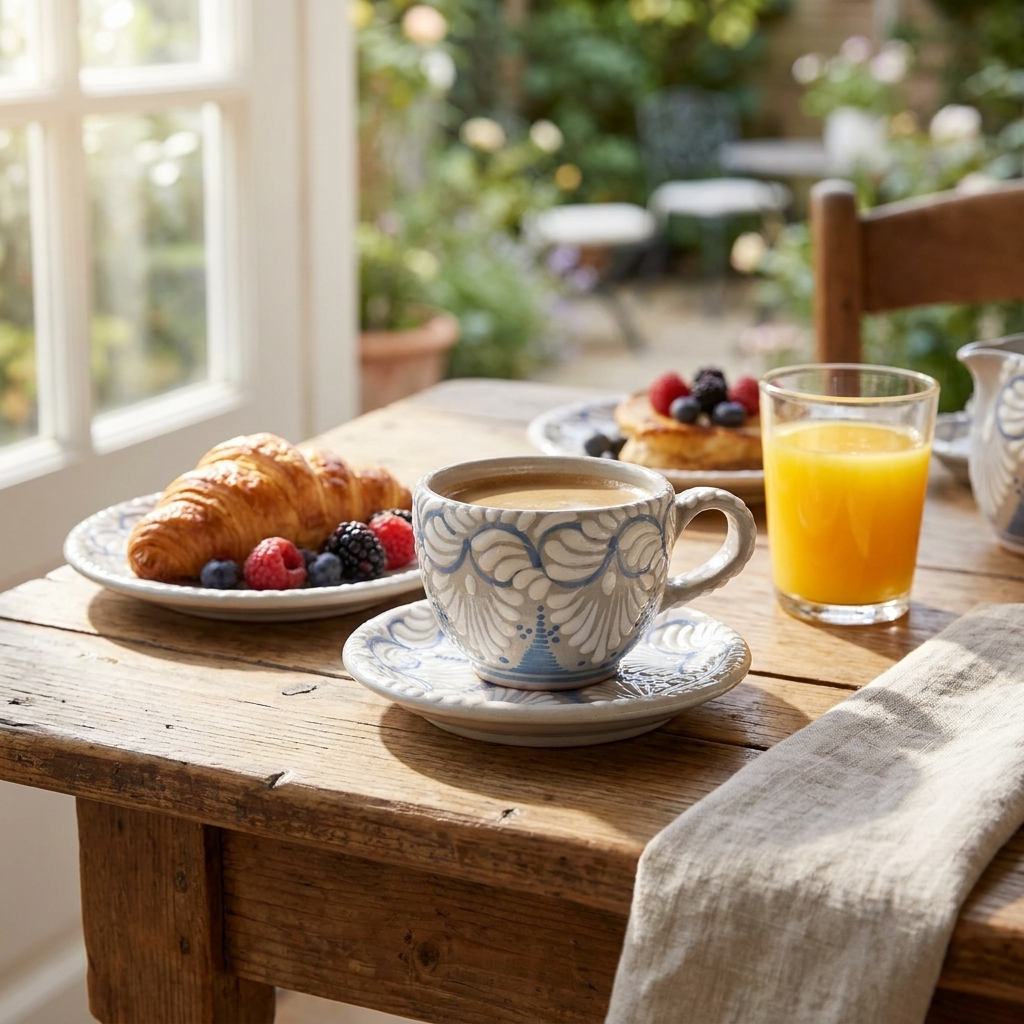 Set de Plato y Taza